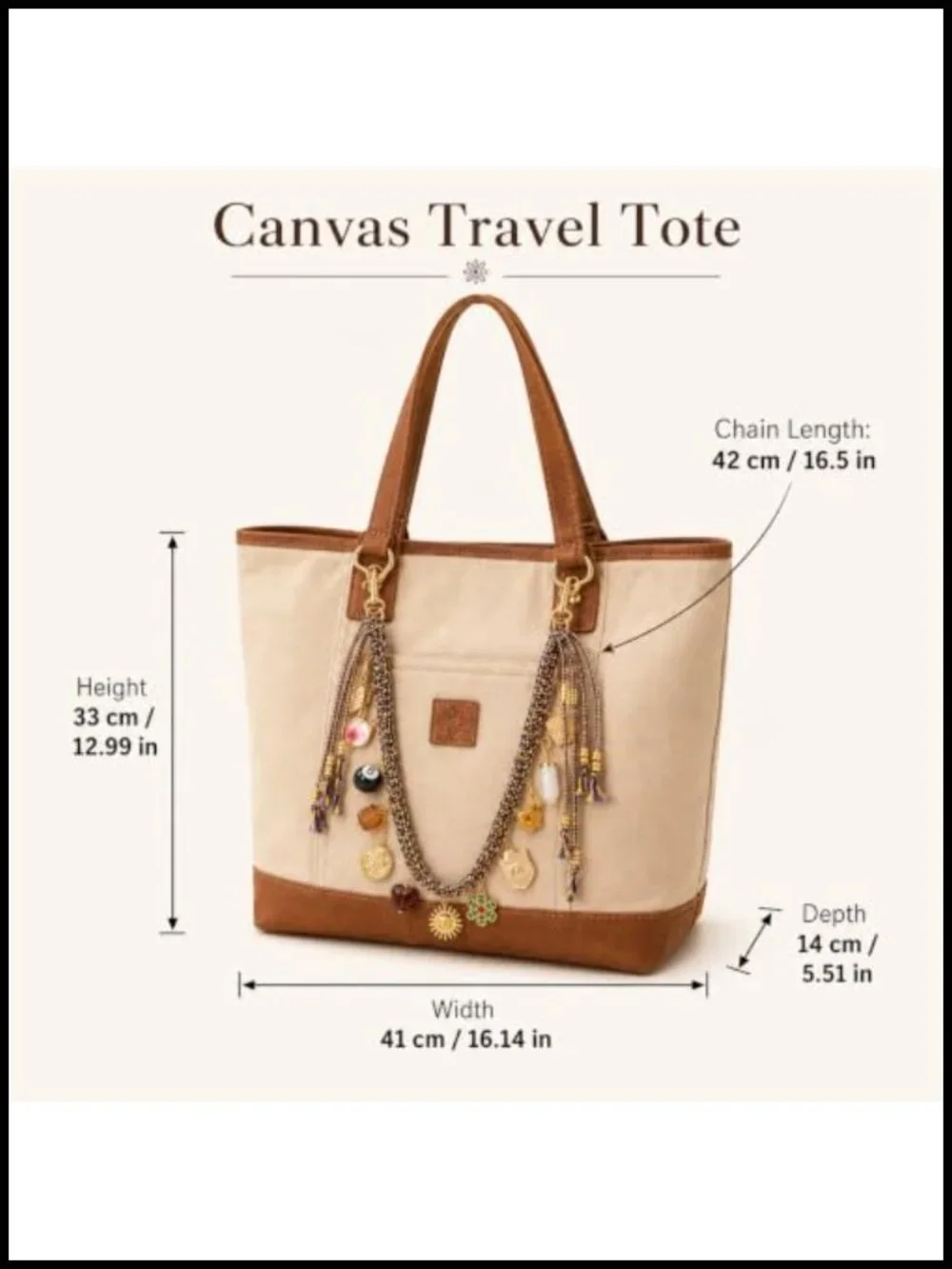 Boho Braided Cord Bag Charm Extender Chain with Lobster Clasps